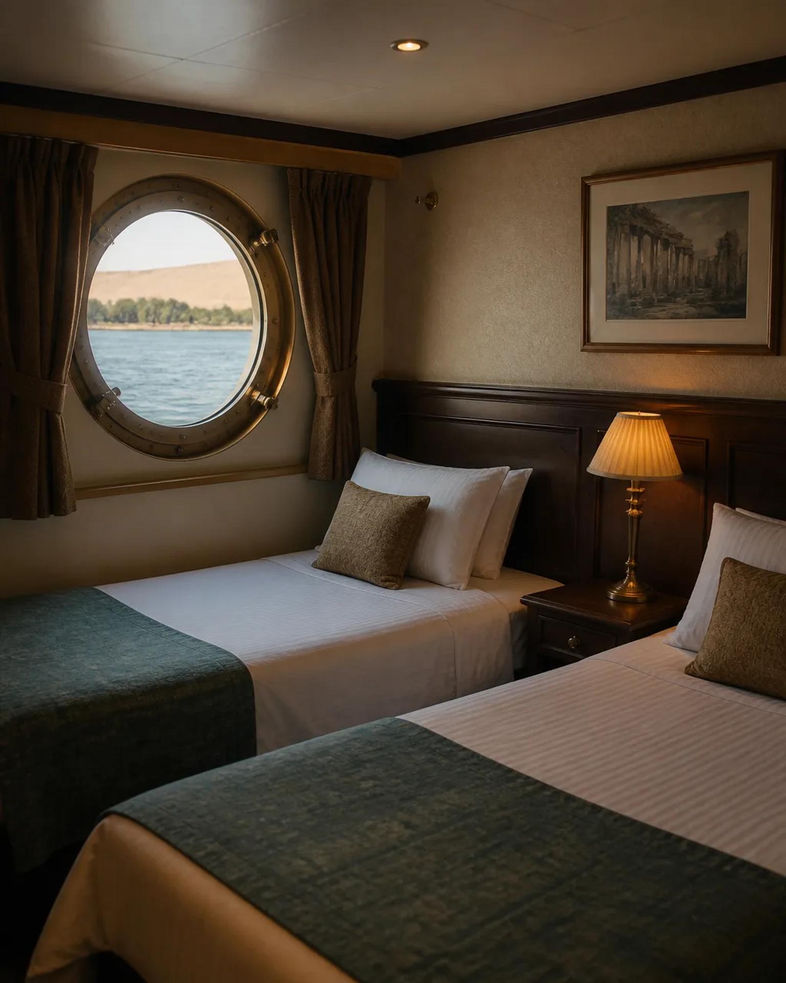 Standard 5★ · Comfort Nile cruise vessel – Entry-level 5-star fleet · from £500 / 4 nights