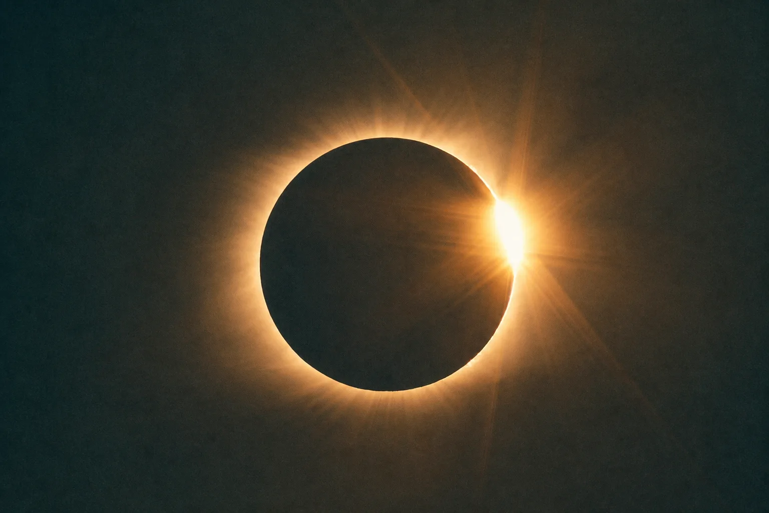 Total solar eclipse corona over Luxor